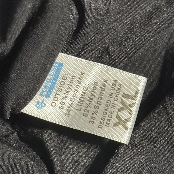 NWT Elegant Black Ruched shapewear Dress XXL - Picture 8 of 11